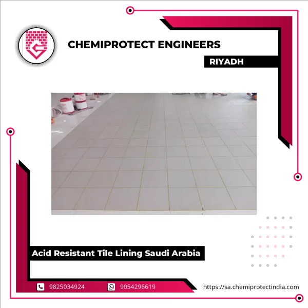 Acid Resistant Tile Lining Saudi Arabia