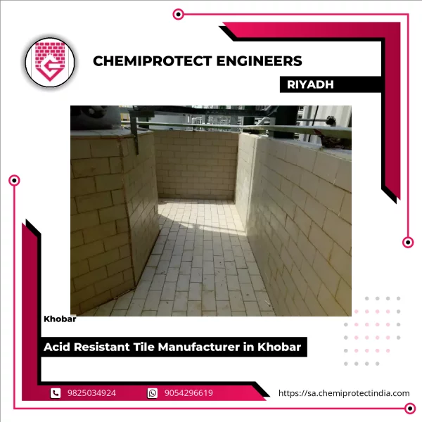 Close-up View Of Acid Resistant Tile Showing Texture And Color Suitable For Industrial Floor Protection