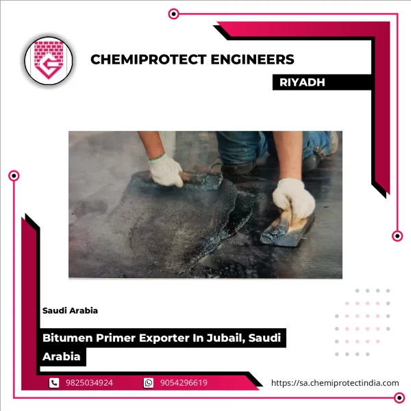Bitumen Primer Exporter In Jubail, Saudi Arabia