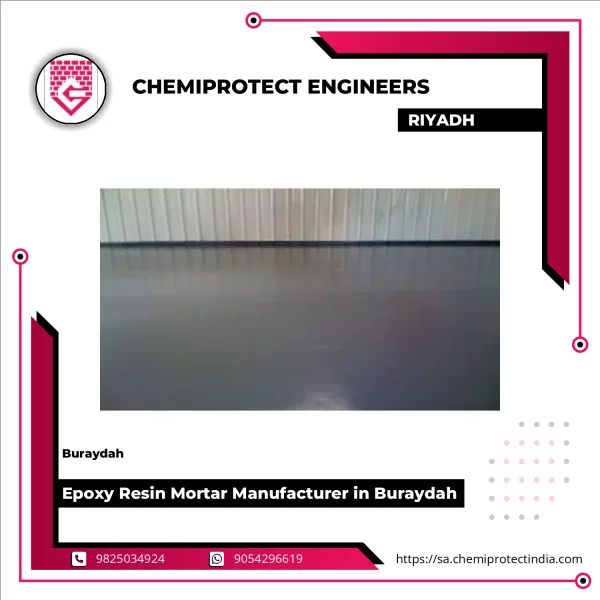 Epoxy Resin Mortar Application On Industrial Floor Showing Surface Preparation