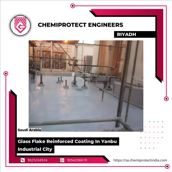 Glass Flake Reinforced Coating In Yanbu Industrial City