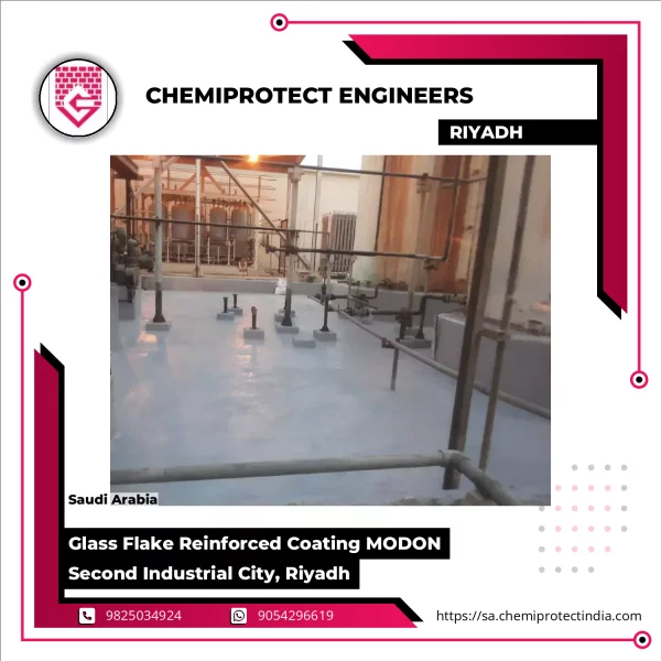 Glass Flake Reinforced Coating MODON Second Industrial City, Riyadh