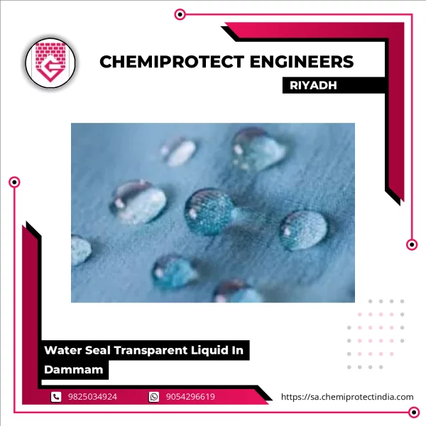 Water Seal Transparent Liquid In Dammam