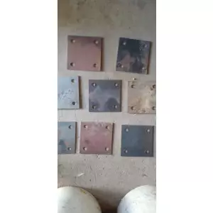 Close-up Of C45 Mild Steel Round Bars Stacked In Warehouse
