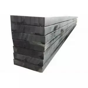 WPS Die Steel Sheets And Bars Stacked In Warehouse