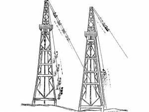 Horizontal Lifeline System Installed On Industrial Structure Showing Safety Setup
