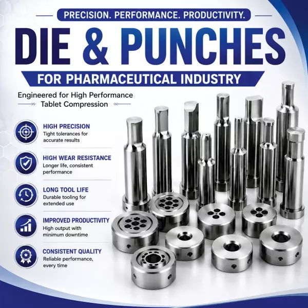 Tablet Compression Machine Tooling Die And Punch