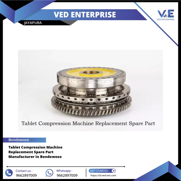 Tablet Compression Machine Spare Part With Metal Finish Showing Precision Design
