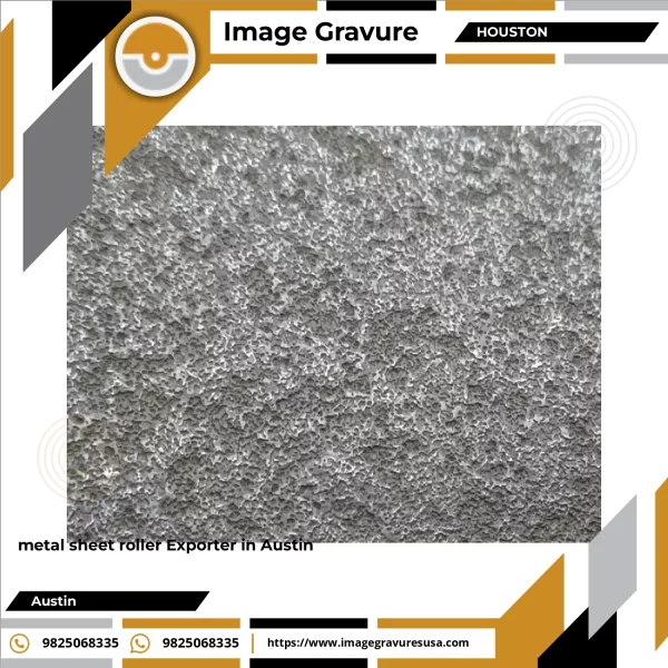 Metal Sheet Roller Used In Industrial Printing Applications