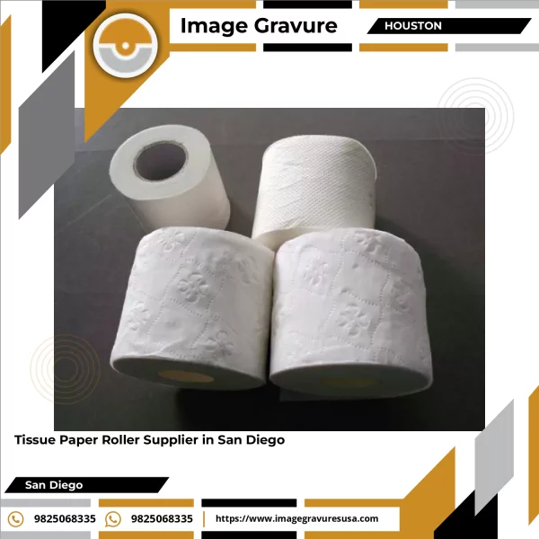 Close-up View Of A Precision-engineered Tissue Paper Roller Showing Surface Texture And Metal Finish