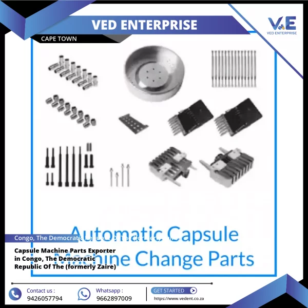 Capsule Machine Parts Arranged For Export In Factory Setting