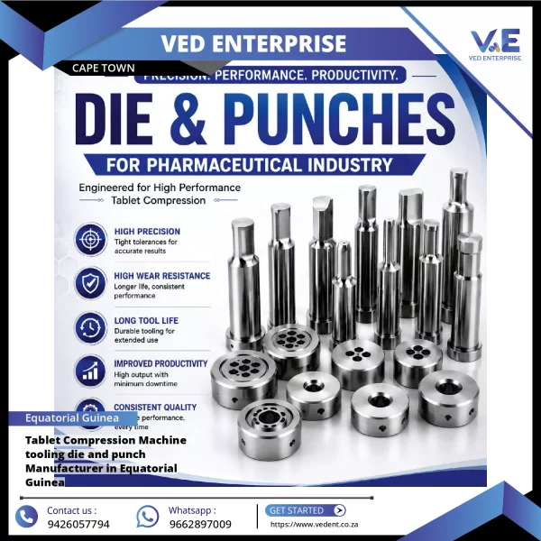 Tooling Die And Punch For Tablet Compression Machine