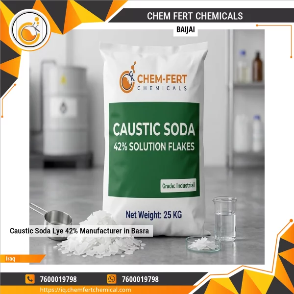 Caustic Soda Lye 42% Manufacturer In Basra