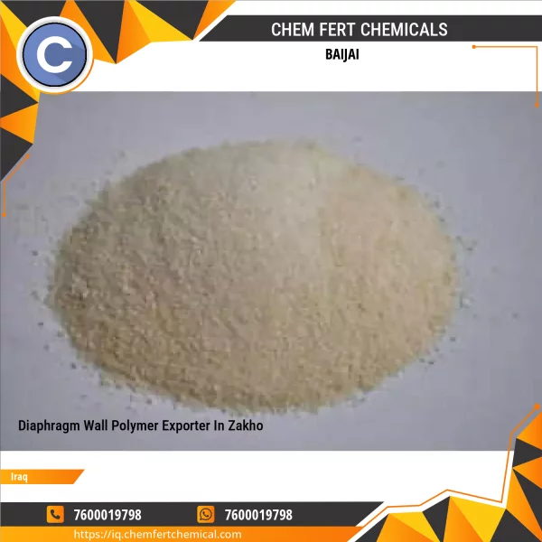 Diaphragm Wall Polymer Exporter In Zakho