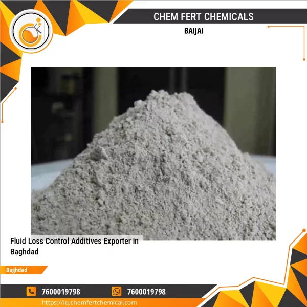Close-up Of Fluid Loss Control Additive Powder Being Poured Into A Container For Drilling Fluids
