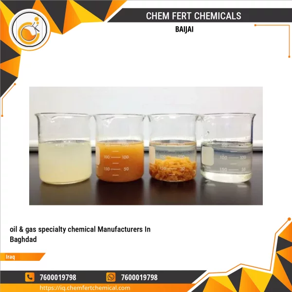 Oil & Gas Specialty Chemical Manufacturers In Baghdad