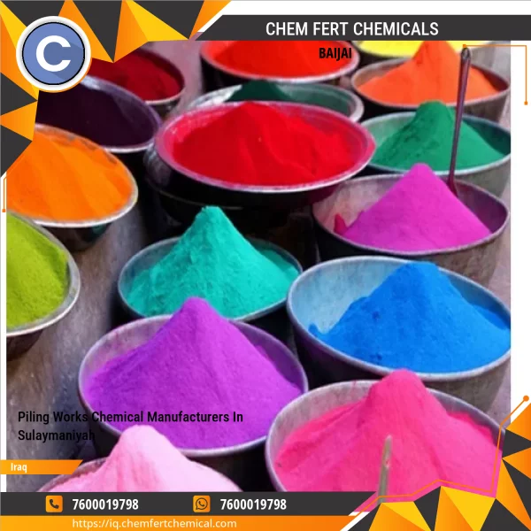 Piling Works Chemical Manufacturers In Sulaymaniyah