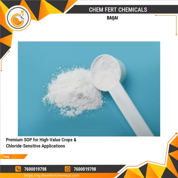 Premium SOP For High-Value Crops & Chloride-Sensitive Applications