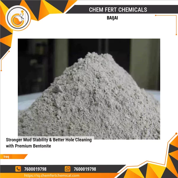 Stronger Mud Stability & Better Hole Cleaning With Premium Bentonite