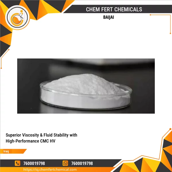 Superior Viscosity & Fluid Stability With High-Performance CMC HV