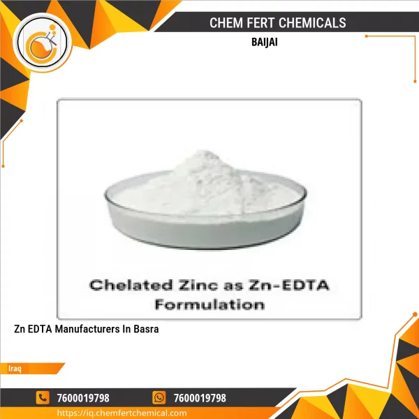 Zn EDTA Manufacturers In Basra