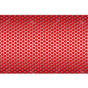 Hexagonal Pattern Metal Perforated Sheet Used In Construction Applications