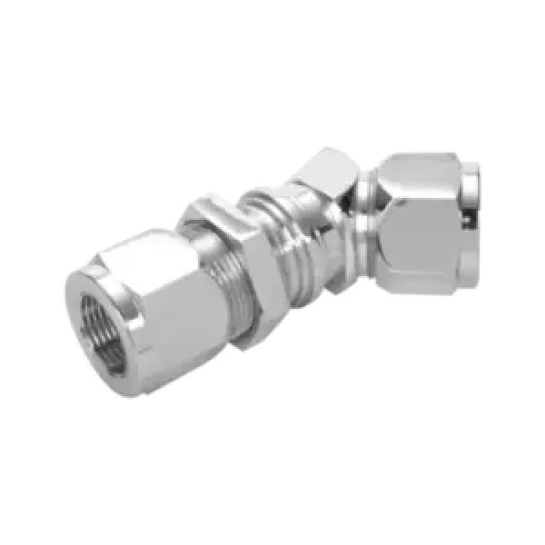 45° Bulkhead Union Elbow
