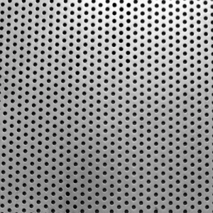 Perforated Metal Sheet With Round Holes Suitable For Industrial Use