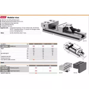 Modular Precision Machine Vises