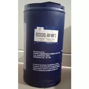 Fuchs Automotive Oil Container Showing Label And Branding