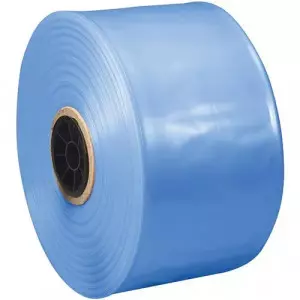 Rolls Of Transparent VCI Film Stacked In Warehouse