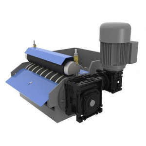 Coolant Magnetic Filter Installed In Industrial Machine Setup
