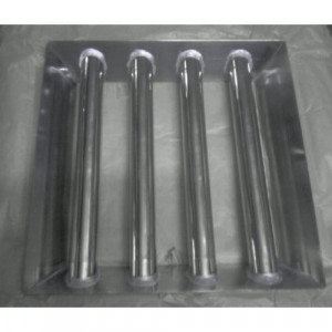 Industrial Hopper Magnet Installed In A Material Processing System