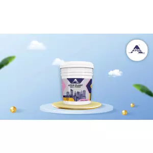 Container Of Plast Primer Ready For Shipment From Manufacturing Plant