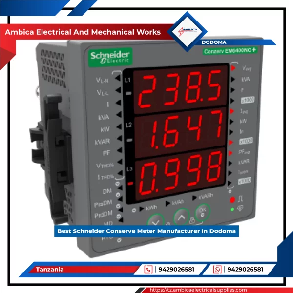 Best Schneider Conserve Meter Manufacturer In Dodoma