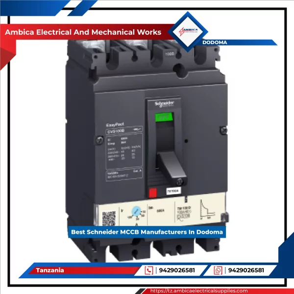 Best Schneider MCCB Manufacturers In Dodoma
