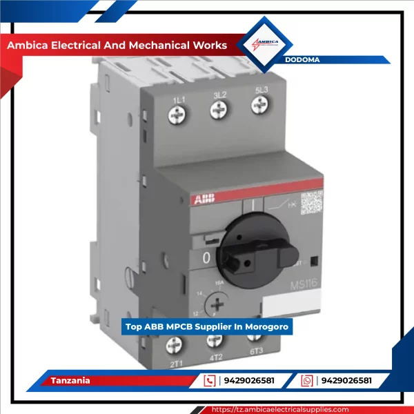 Top ABB MPCB Supplier In Morogoro