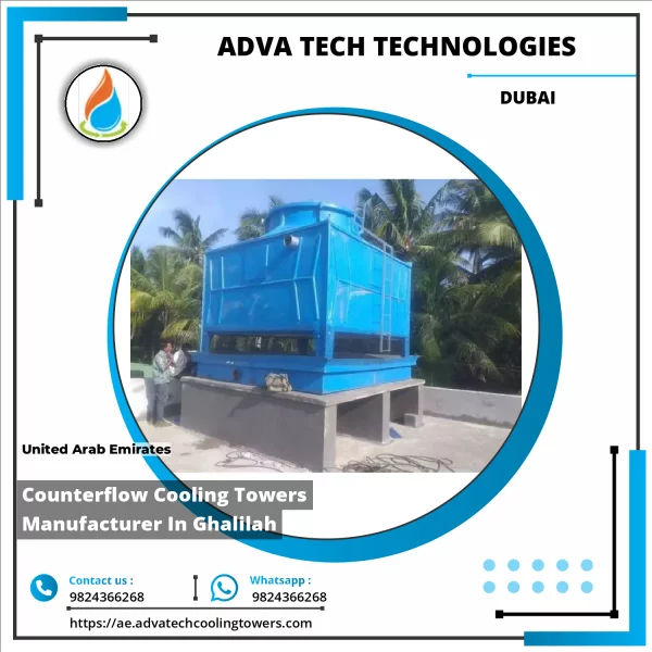 Counterflow Cooling Towers Manufacturer In Ghalilah