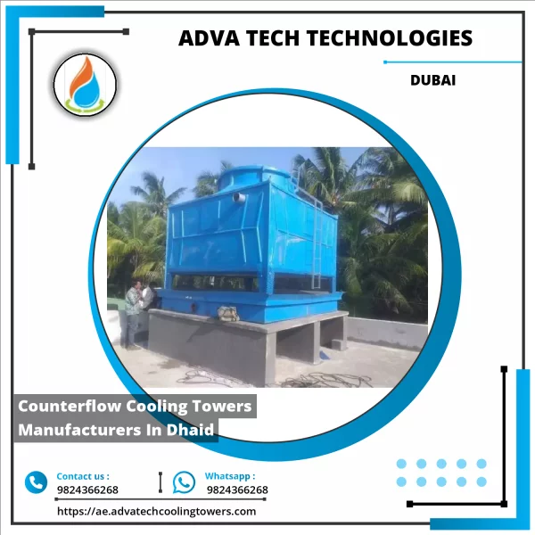 Counterflow Cooling Towers Manufacturers In Dhaid