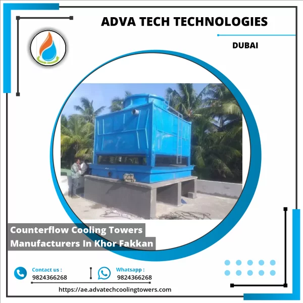 Counterflow Cooling Towers Manufacturers In Khor Fakkan