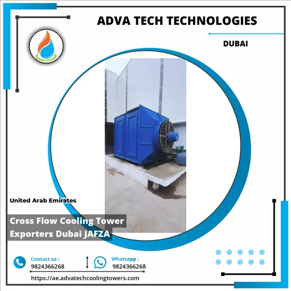 Cross Flow Cooling Tower Exporters Dubai JAFZA