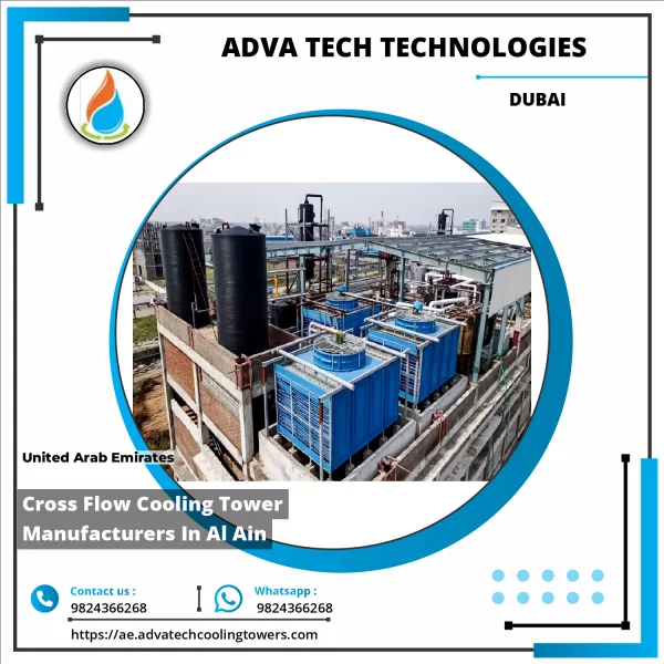 Cross Flow Cooling Tower Manufacturers In Al Ain