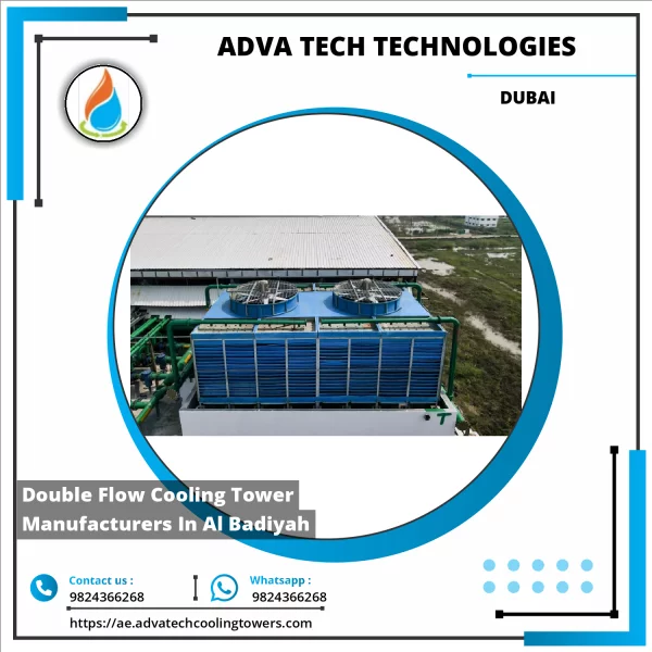 Double Flow Cooling Tower Manufacturers In Al Badiyah