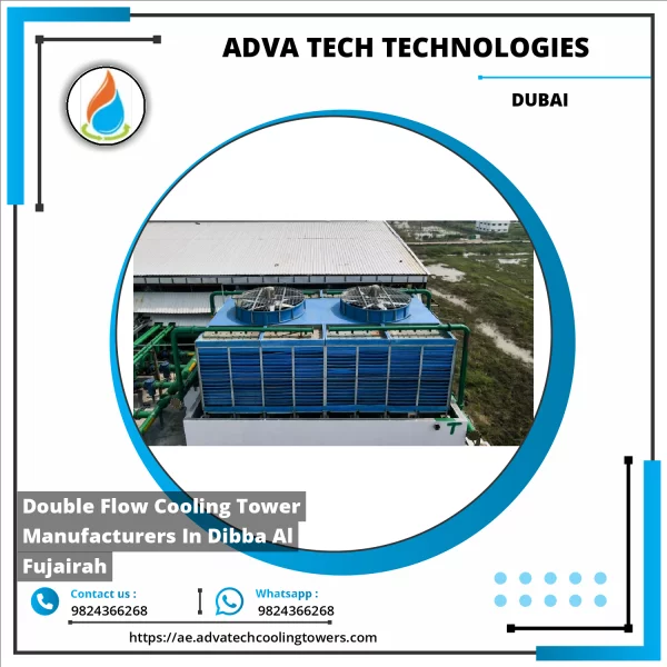 Double Flow Cooling Tower Manufacturers In Dibba Al Fujairah