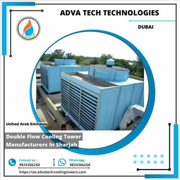 Double Flow Cooling Tower Manufacturers In Sharjah