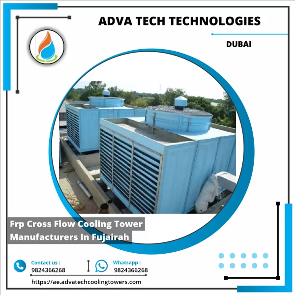 Frp Cross Flow Cooling Tower Manufacturers In Fujairah