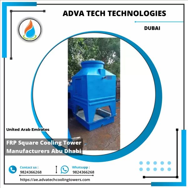 FRP Square Cooling Tower Manufacturers Abu Dhabi