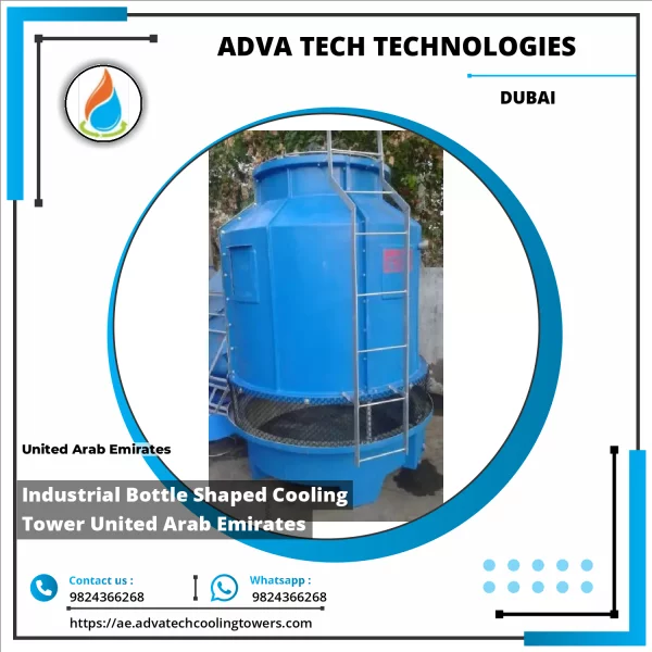 Industrial Bottle Shaped Cooling Tower United Arab Emirates