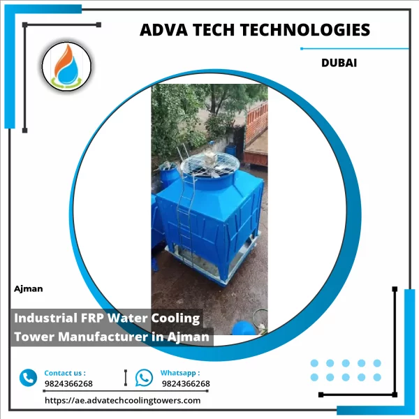 Industrial FRP Water Cooling Tower System Installed For Heavy Duty Industrial Use