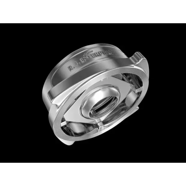 Stainless Steel Disc Check Valve Used In Industrial Piping System